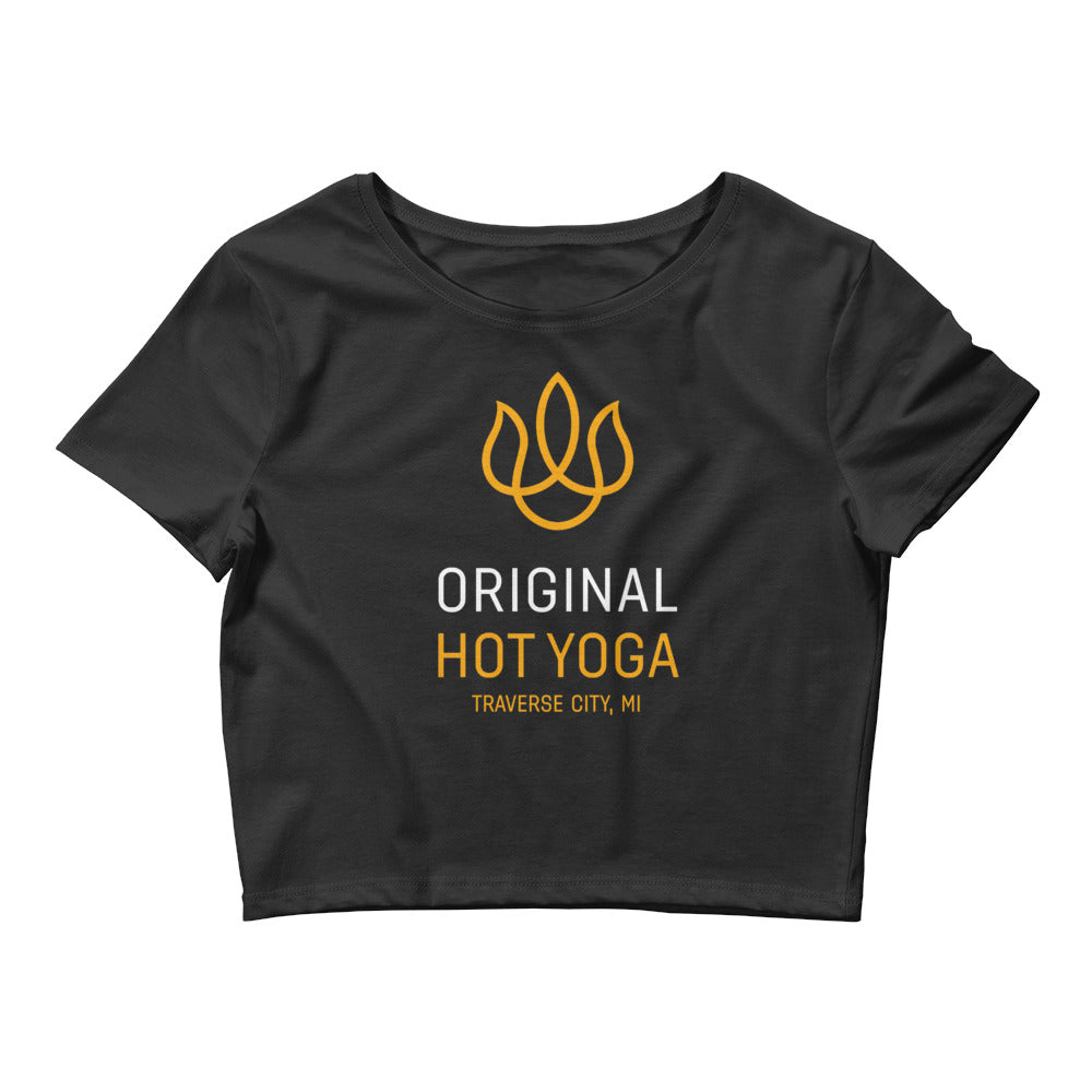 Original Hot Yoga Traverse City-Women’s Crop Tee