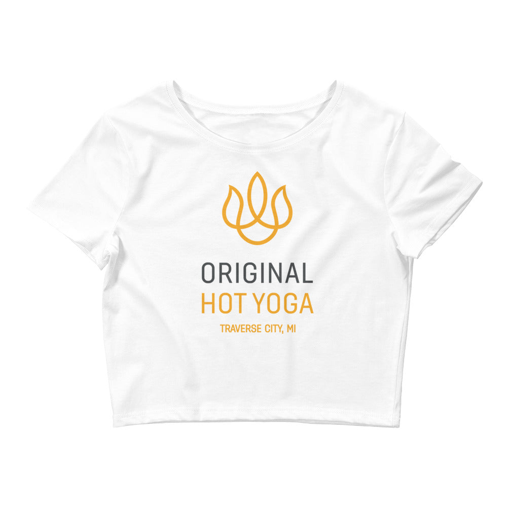 Original Hot Yoga Traverse City-Women’s Crop Tee