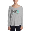 Hot Yoga Asheville-Ladies' Long Sleeve Tee