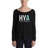 Hot Yoga Asheville-Ladies' Long Sleeve Tee