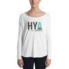 Hot Yoga Asheville-Ladies' Long Sleeve Tee