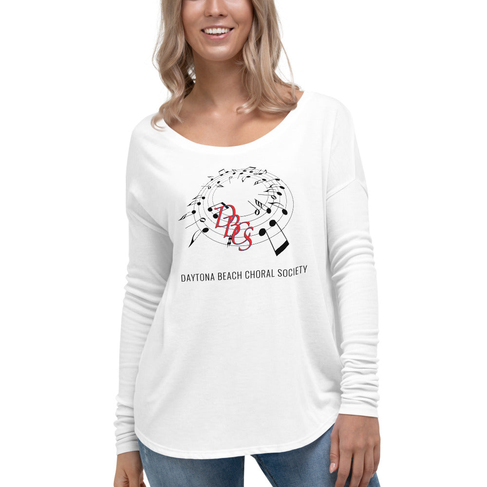 Daytona Beach Choral Society-Ladies' Long Sleeve Tee