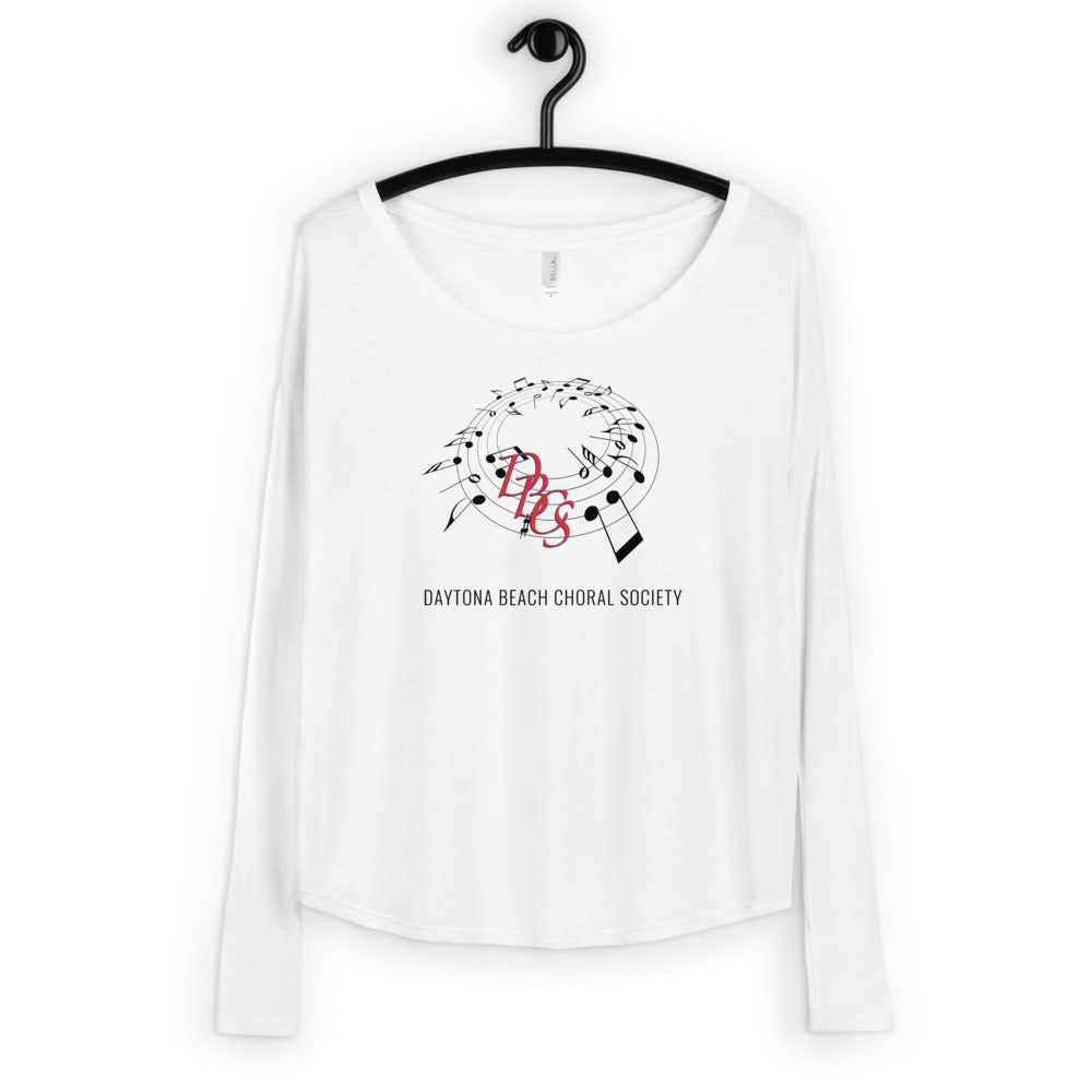 Daytona Beach Choral Society-Ladies' Long Sleeve Tee