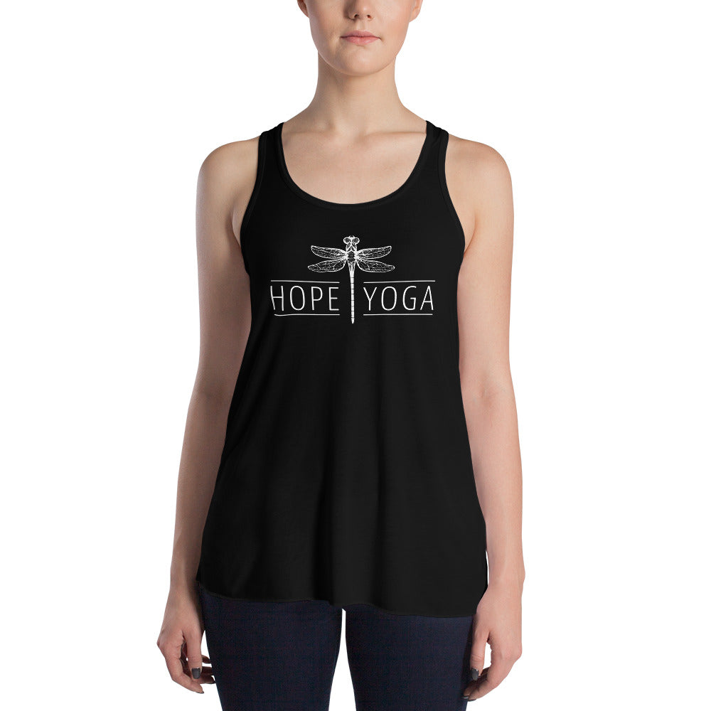 Hope Yoga-Women's Flowy Racerback Tank