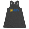 Hot Yoga On The Island-Women's Flowy Racerback Tank