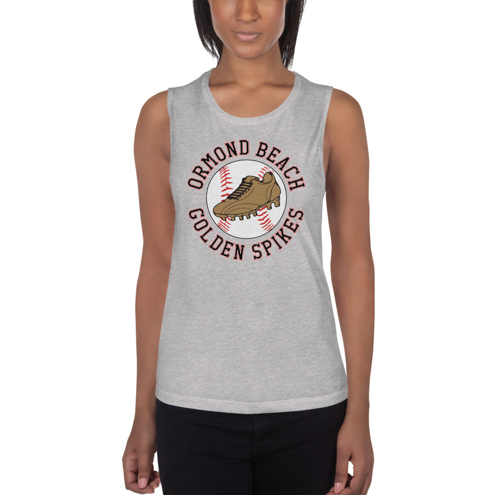 Spikes-Ladies’ Muscle Tank