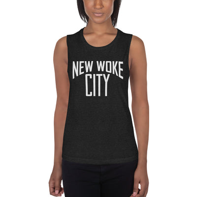 New Woke City-Ladies’ Muscle Tank