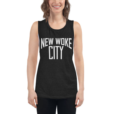 New Woke City-Ladies’ Muscle Tank