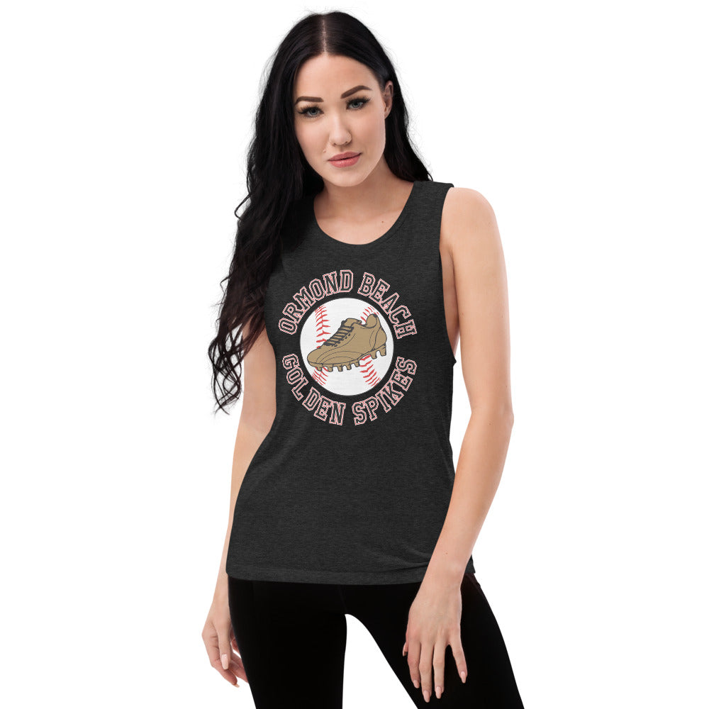 Spikes-Ladies’ Muscle Tank