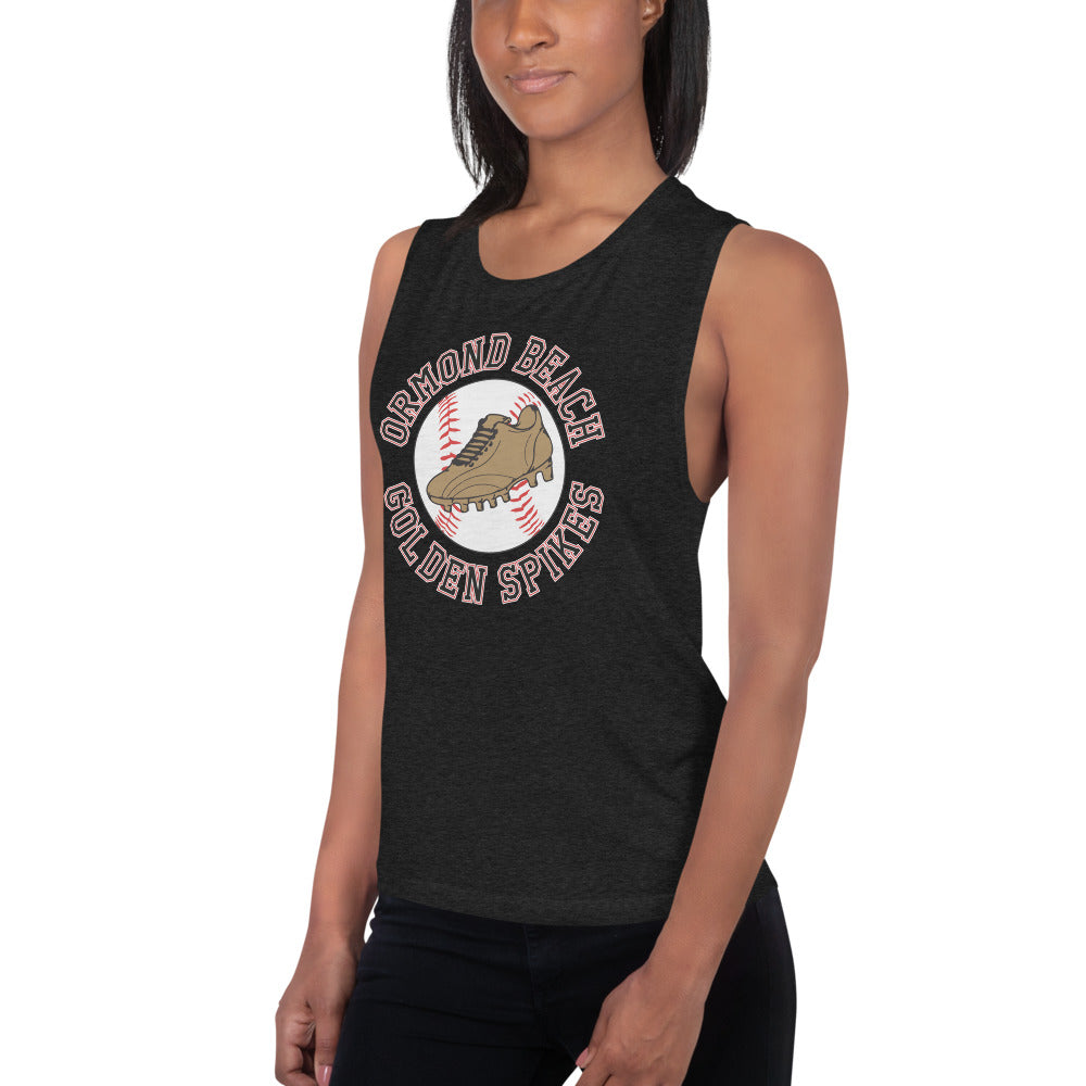 Spikes-Ladies’ Muscle Tank