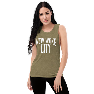 New Woke City-Ladies’ Muscle Tank