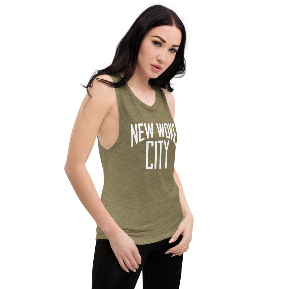 New Woke City-Ladies’ Muscle Tank