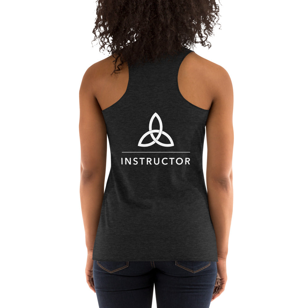 Raja Yoga Academy Instructor-Women's Racerback Tank