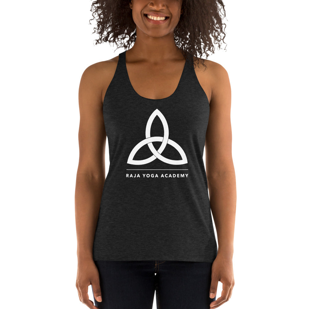 Raja Yoga Academy Instructor-Women's Racerback Tank