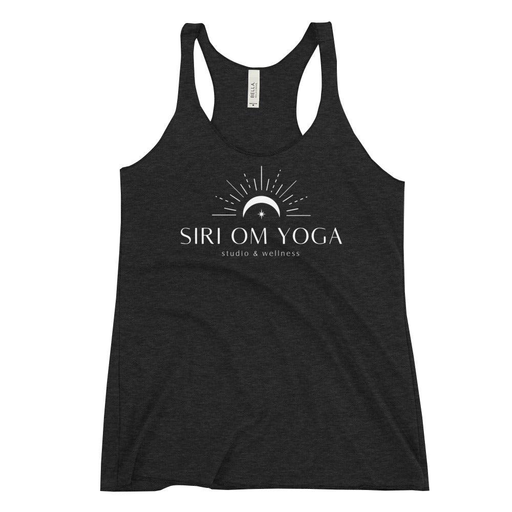 Siri Om Yoga-Women's Racerback Tank