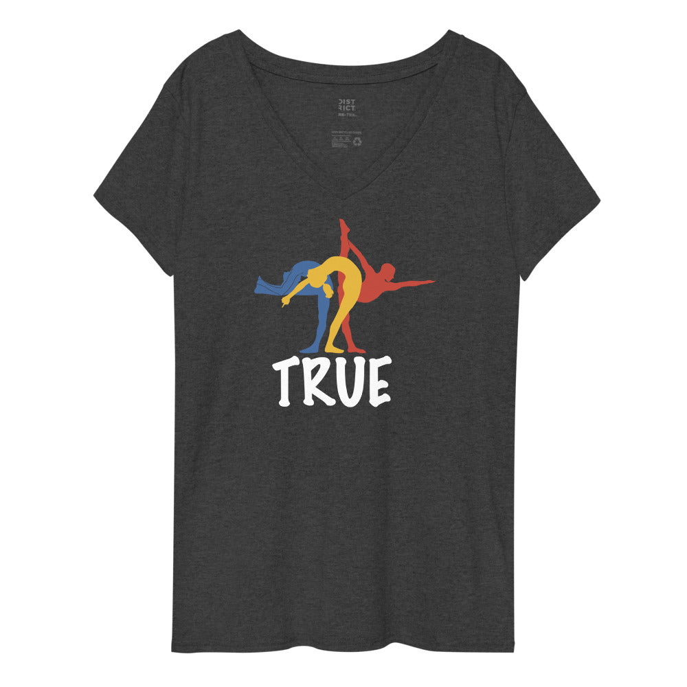 True Bikram Yoga-Women’s Recycled V-Neck