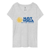 Hot Yoga On The Island-Women’s V-neck T-Shirt