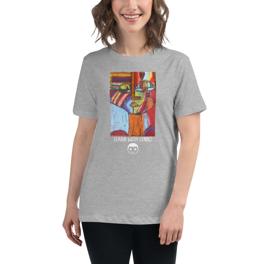 Learn With Lenno-Women's Relaxed T-Shirt