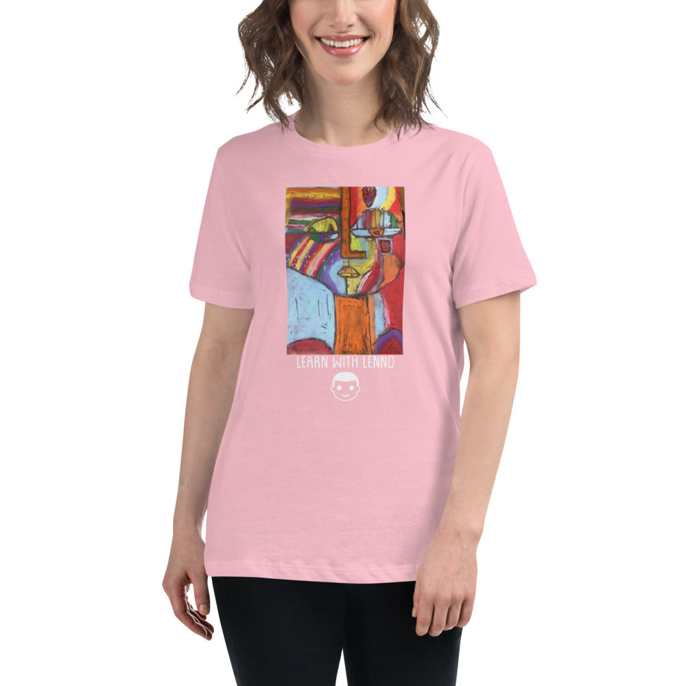 Learn With Lenno-Women's Relaxed T-Shirt