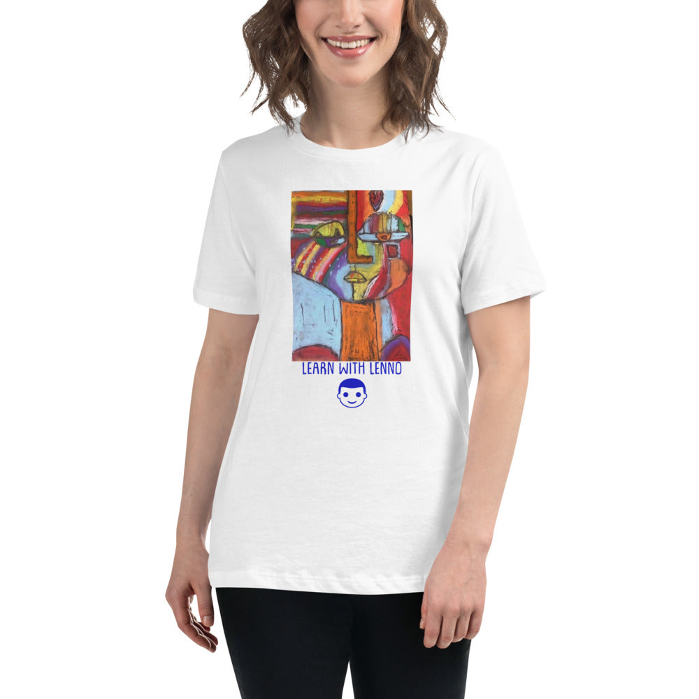 Learn With Lenno-Women's Relaxed T-Shirt