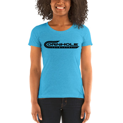 Cornhole Chemistry-Ladies' short sleeve t-shirt