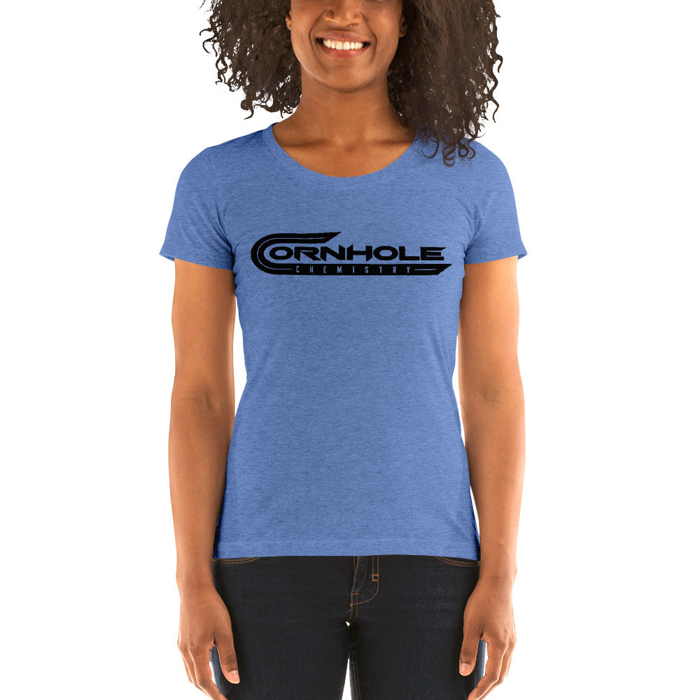 Cornhole Chemistry-Ladies' short sleeve t-shirt