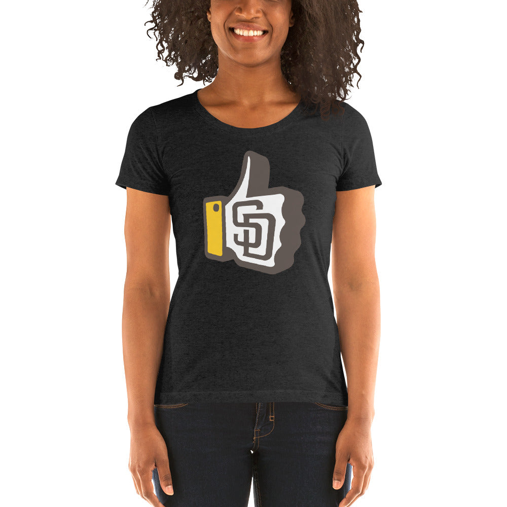 OB Padres-Ladies' short sleeve t-shirt