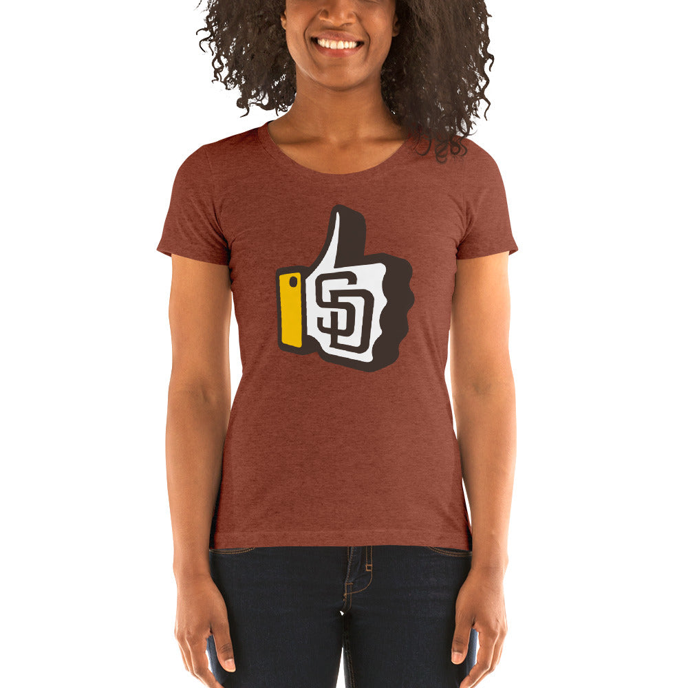 OB Padres-Ladies' short sleeve t-shirt