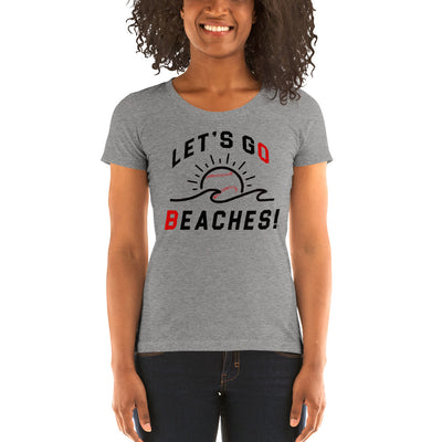 Let's Go Beaches-Ladies' short sleeve t-shirt