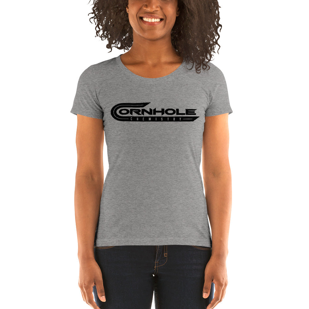 Cornhole Chemistry-Ladies' short sleeve t-shirt