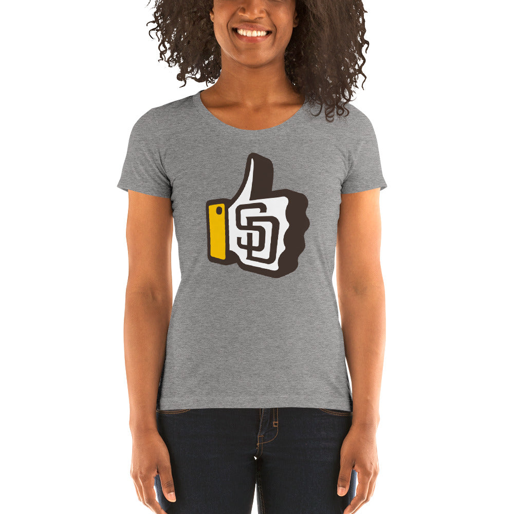 OB Padres-Ladies' short sleeve t-shirt