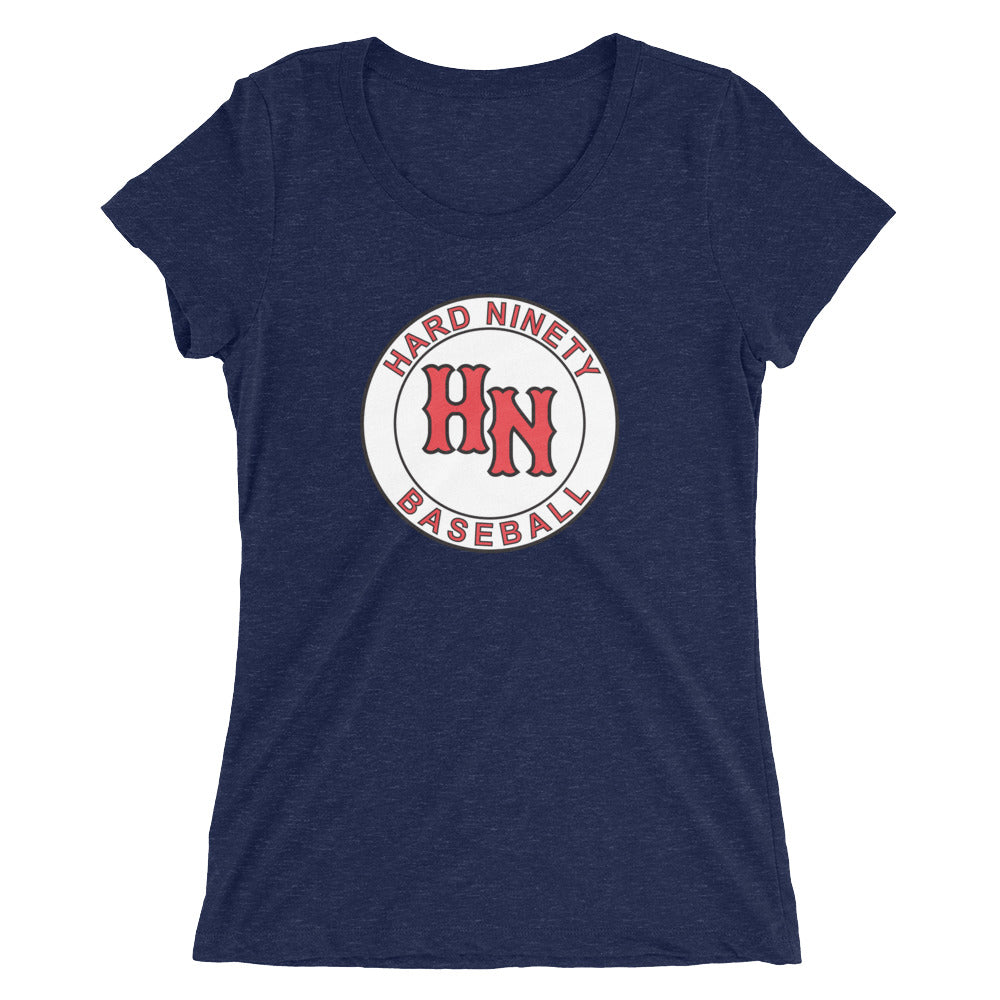 Hard Ninety Baseball-Ladies' short sleeve t-shirt