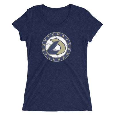 Daytona Legends Baseball-Ladies' short sleeve t-shirt