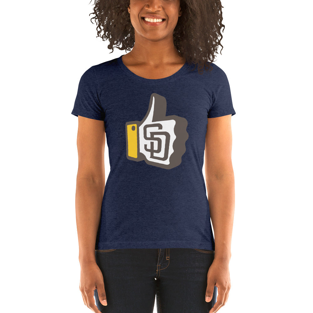 OB Padres-Ladies' short sleeve t-shirt