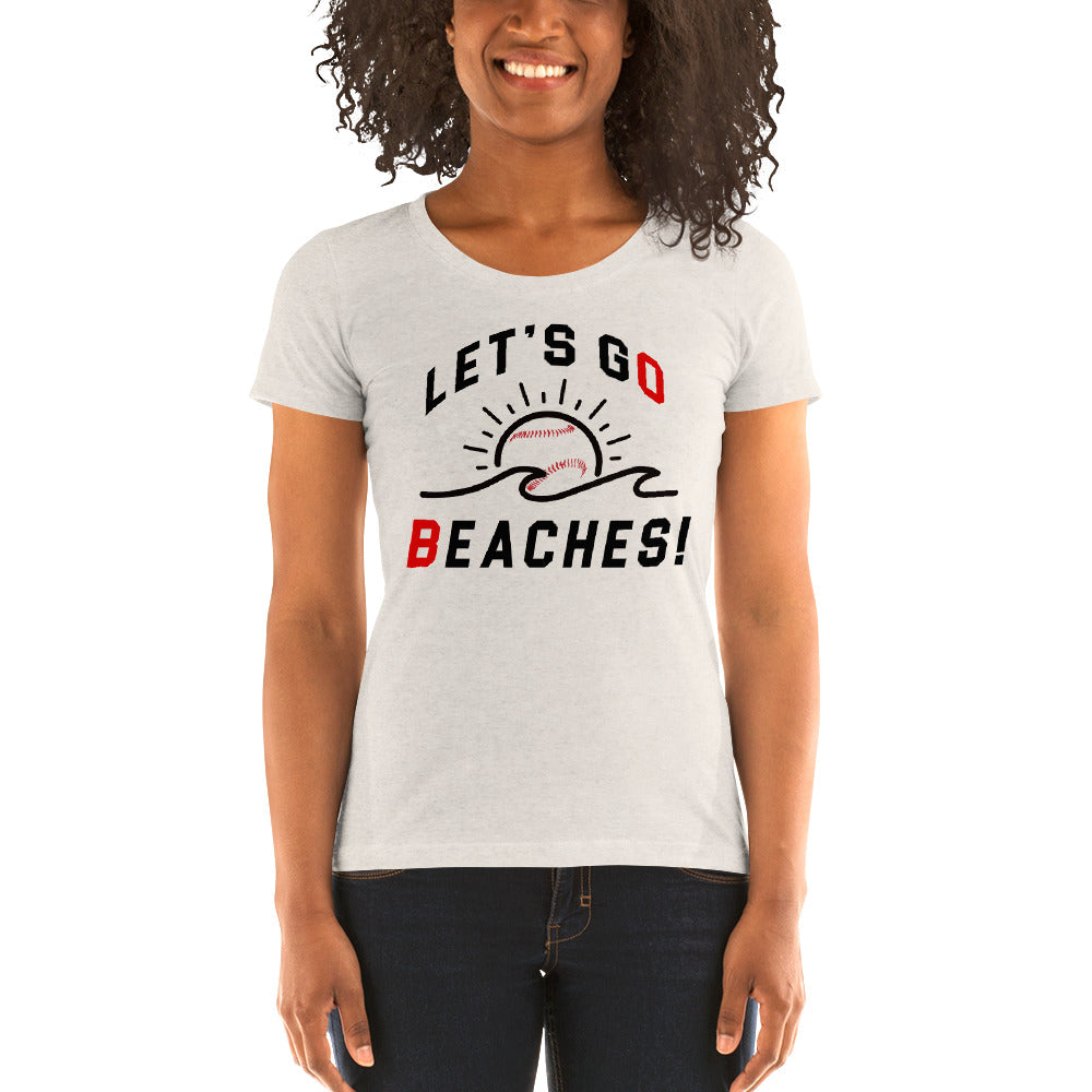 Let's Go Beaches-Ladies' short sleeve t-shirt