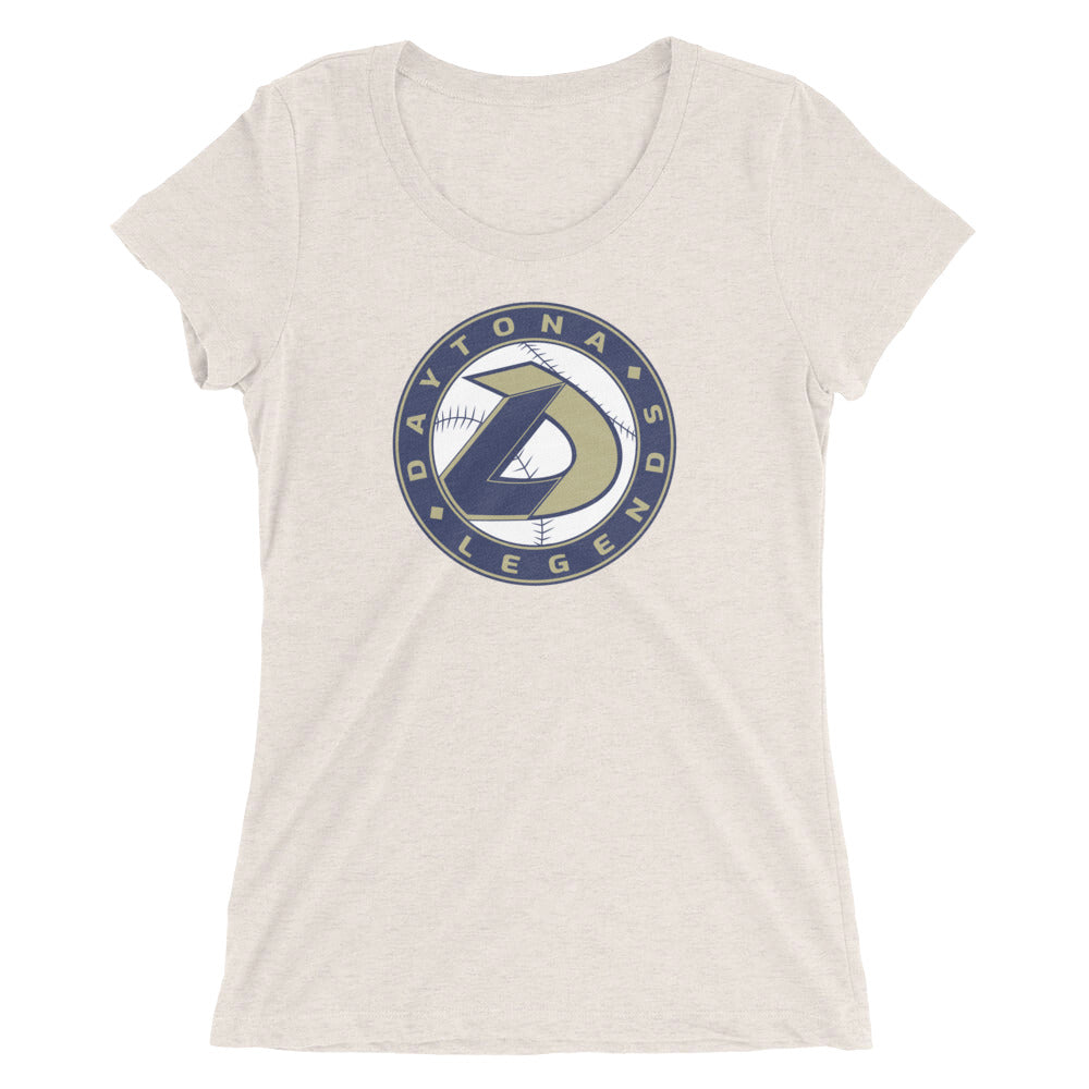 Daytona Legends Baseball-Ladies' short sleeve t-shirt