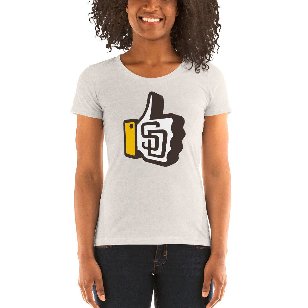 OB Padres-Ladies' short sleeve t-shirt