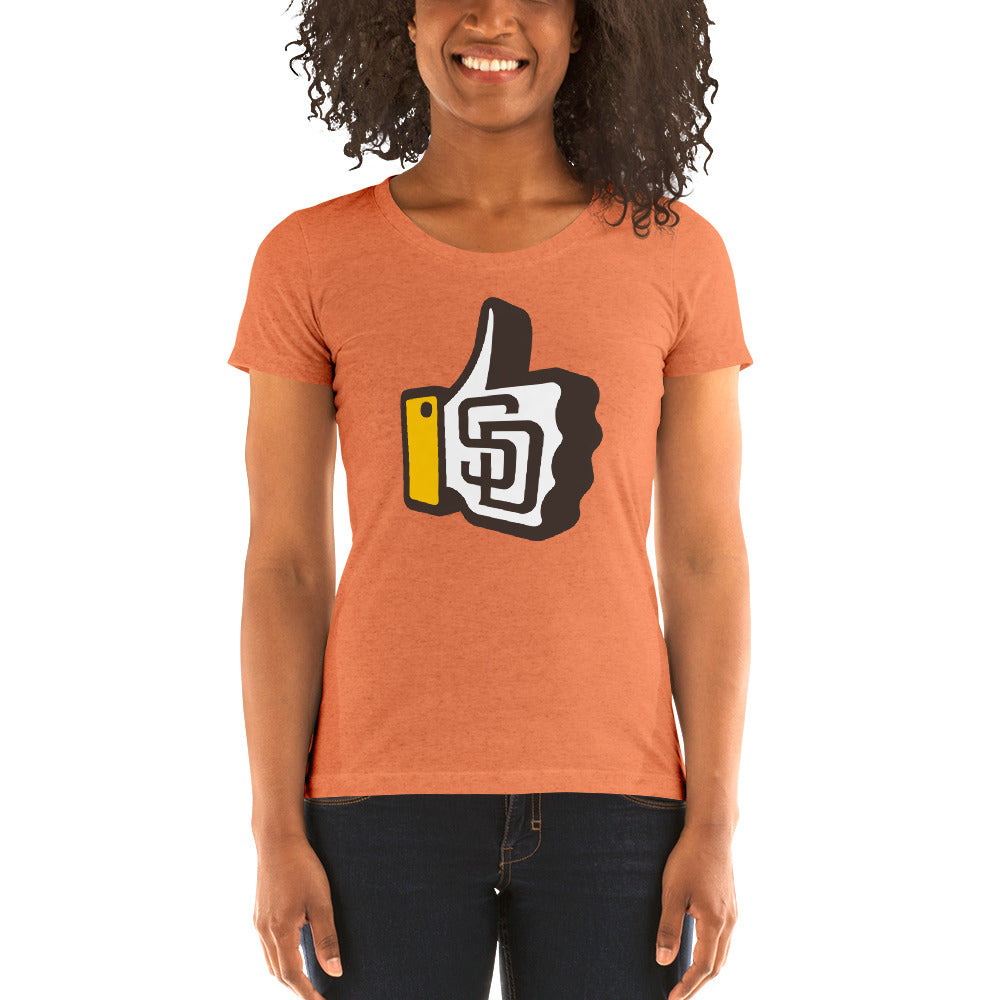 OB Padres-Ladies' short sleeve t-shirt