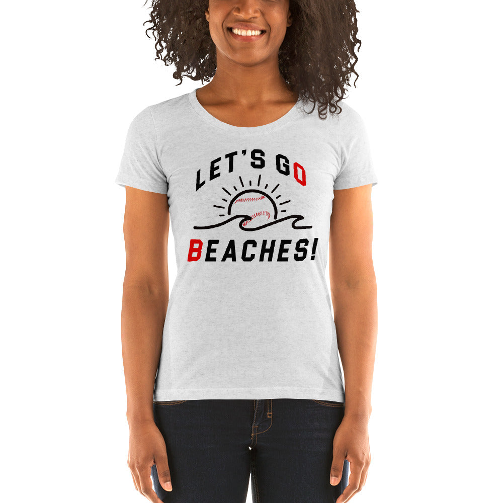 Let's Go Beaches-Ladies' short sleeve t-shirt