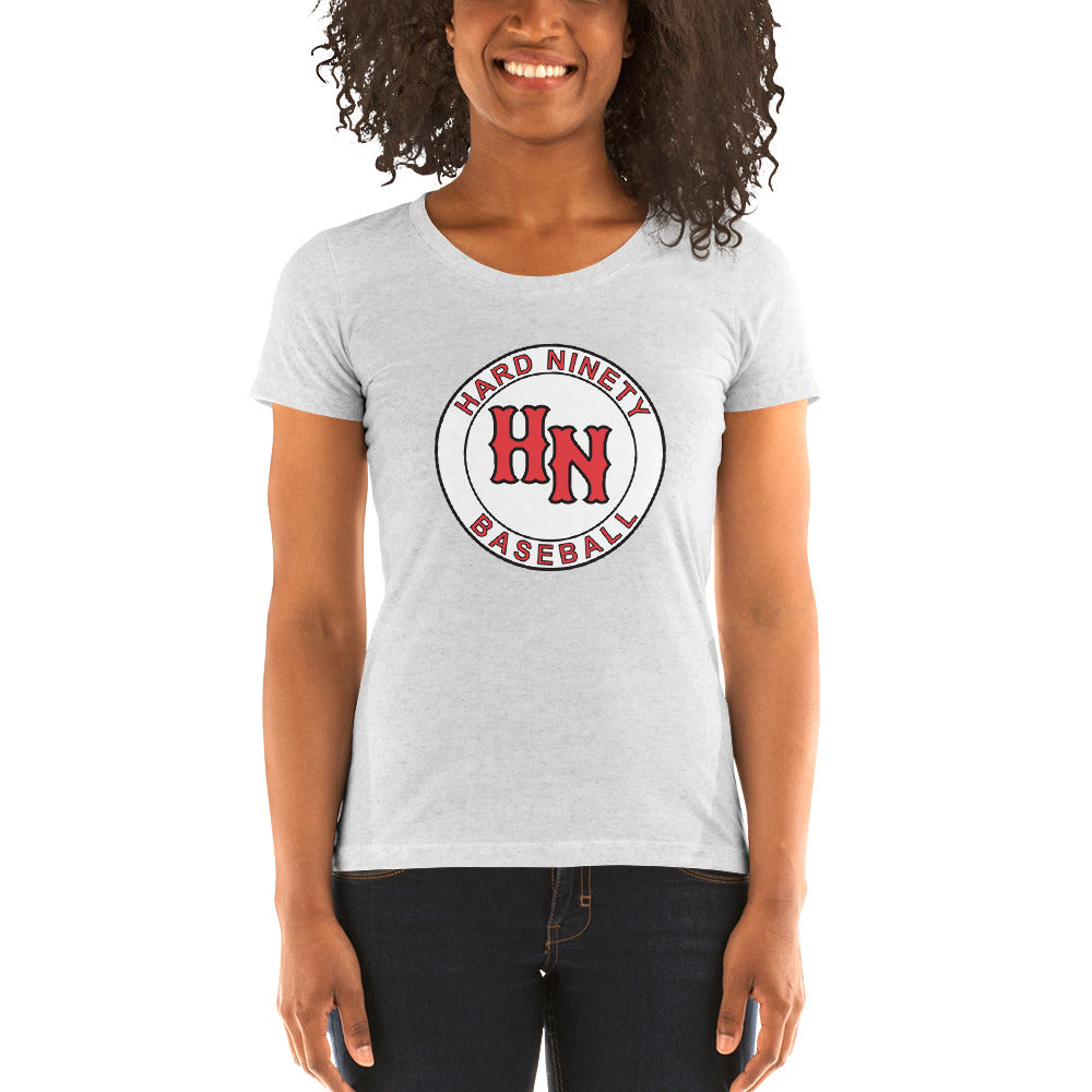 Hard Ninety Baseball-Ladies' short sleeve t-shirt