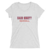 Hard Ninety Baseball-Ladies' short sleeve t-shirt
