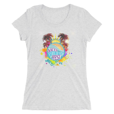 Daytona Beach Arts Fest-Ladies' short sleeve t-shirt