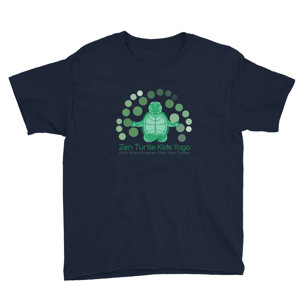Mala Yoga-Zen Turtle Youth T-Shirt