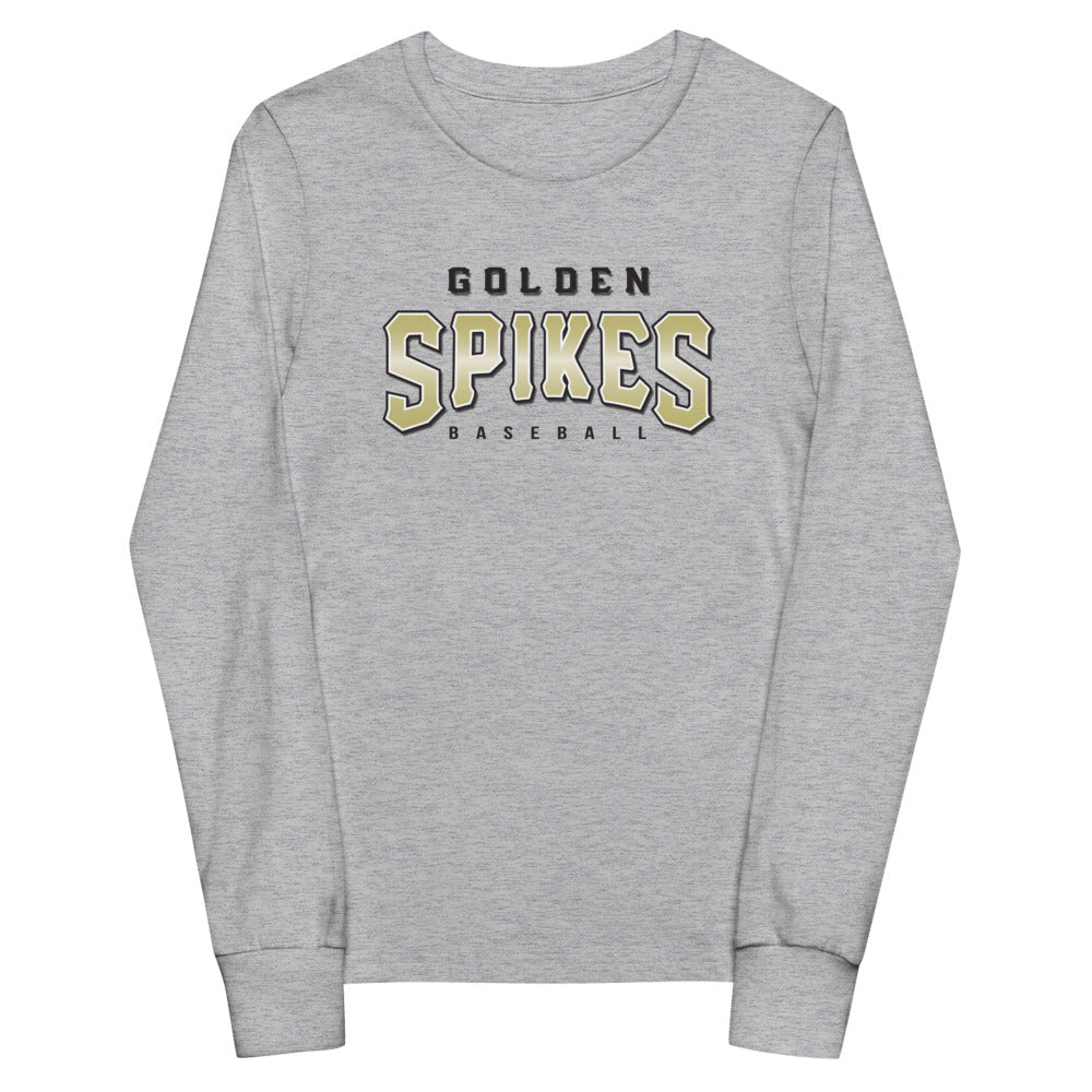 Ormond Beach Golden Spikes-Youth long sleeve tee