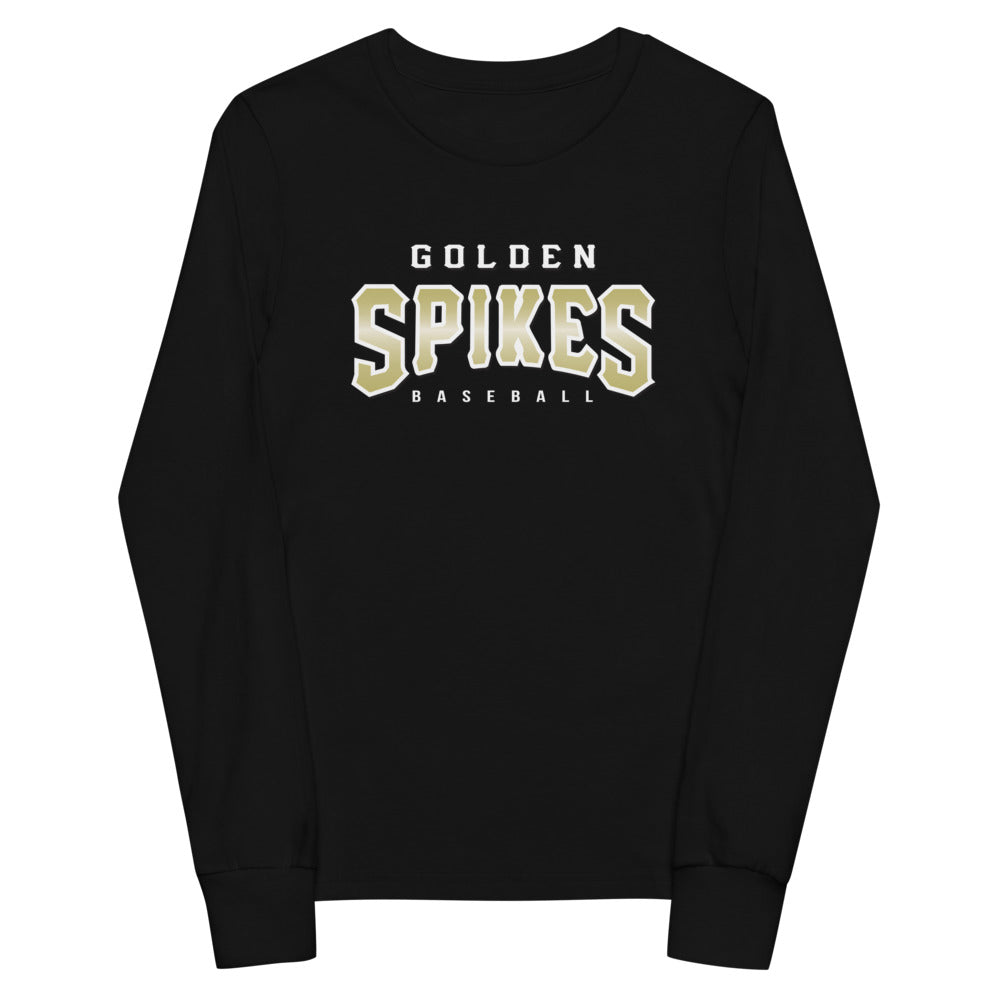 Ormond Beach Golden Spikes-Youth long sleeve tee