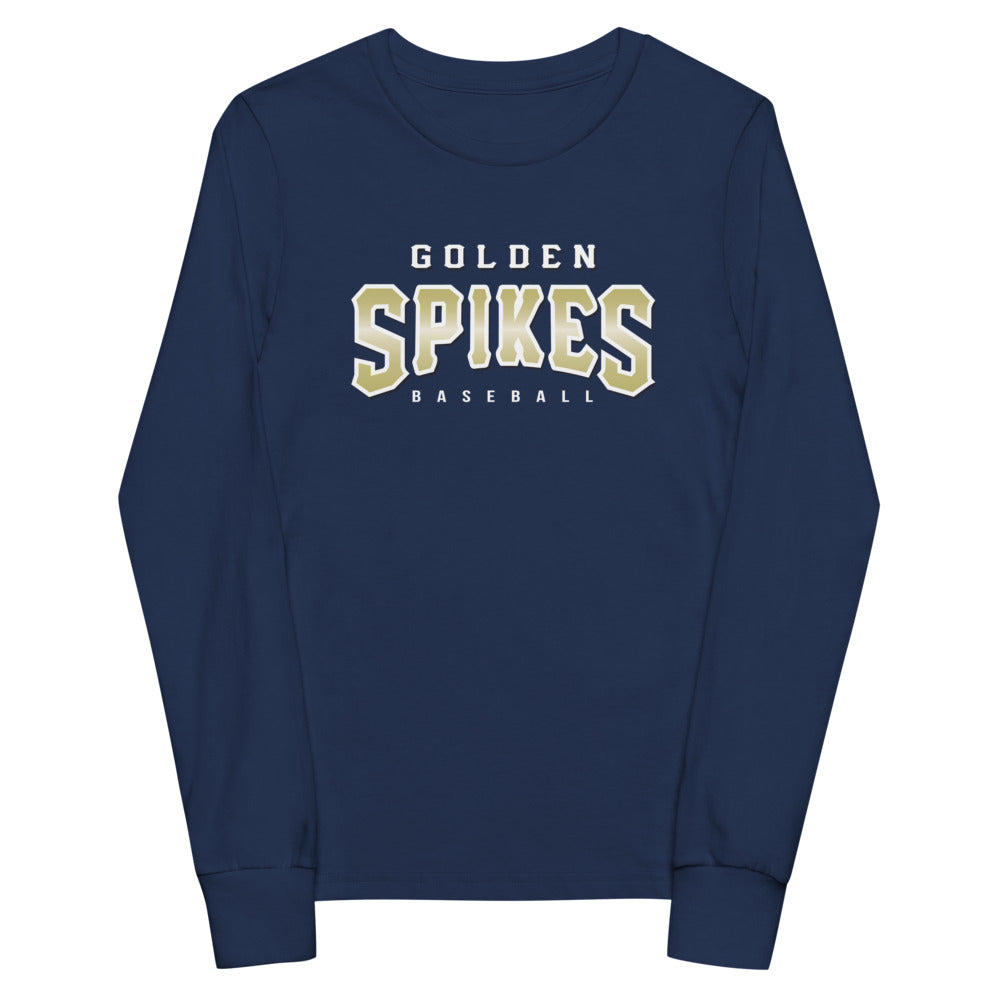 Ormond Beach Golden Spikes-Youth long sleeve tee
