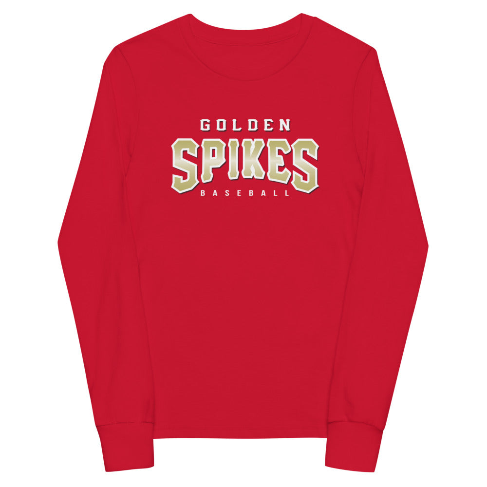 Ormond Beach Golden Spikes-Youth long sleeve tee
