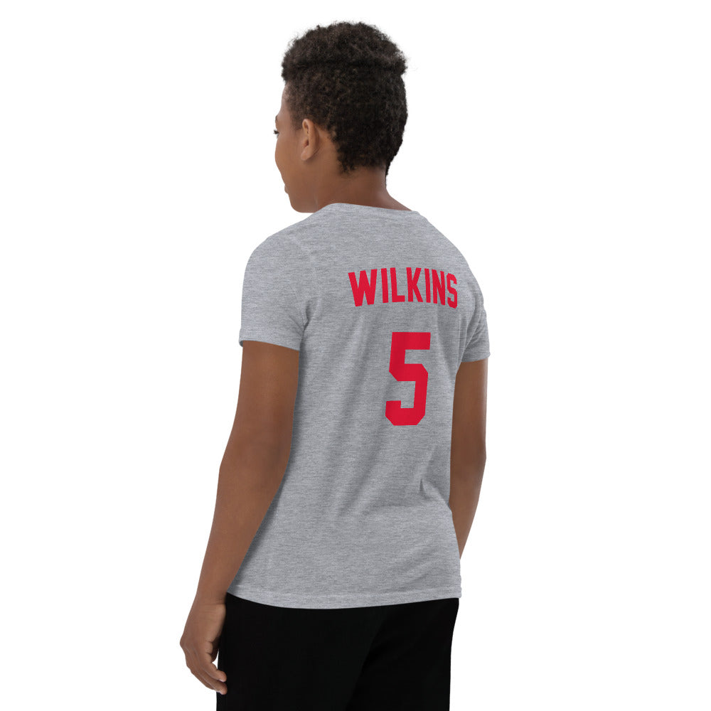 Wilkins #5-Youth Short Sleeve T-Shirt