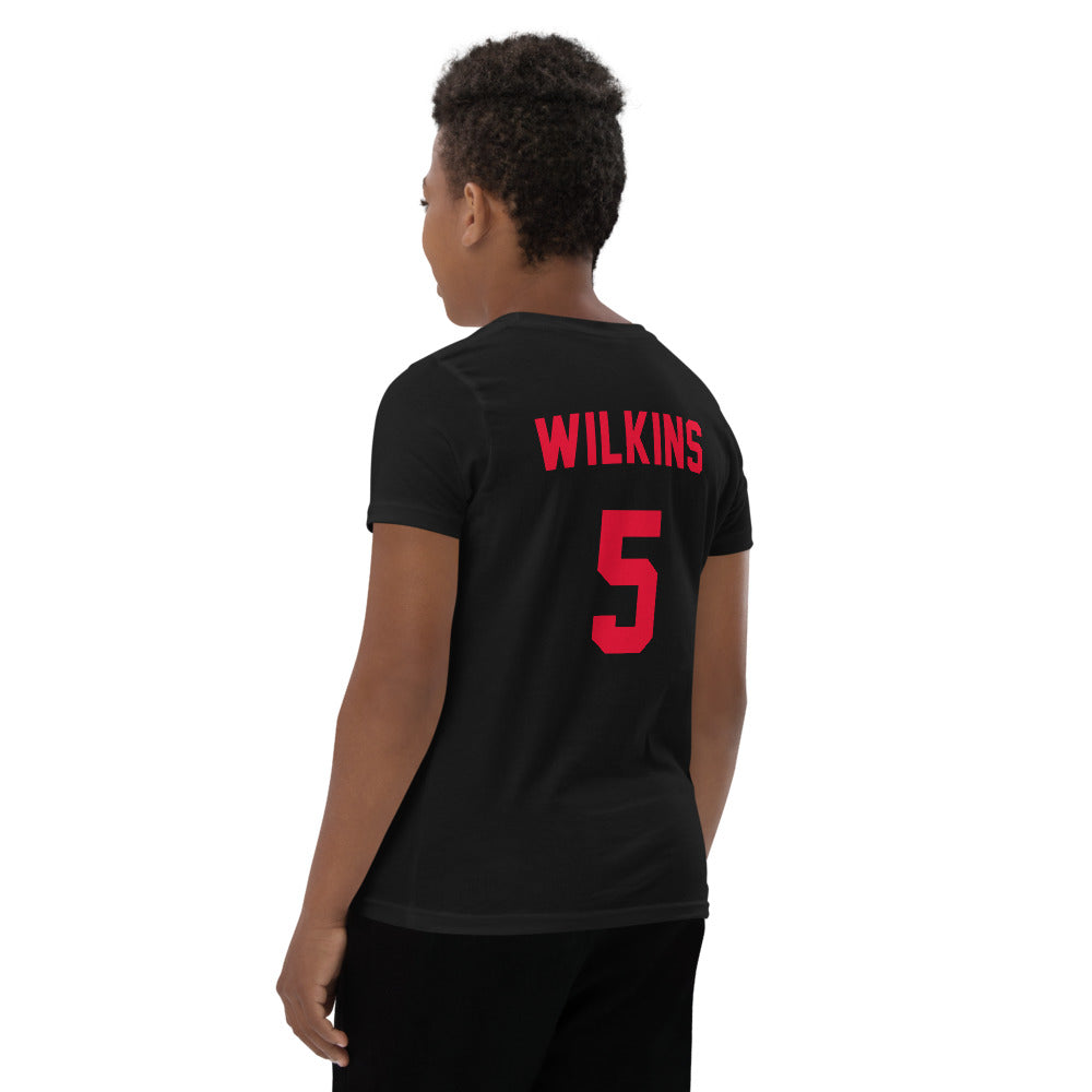 Wilkins #5-Youth Short Sleeve T-Shirt