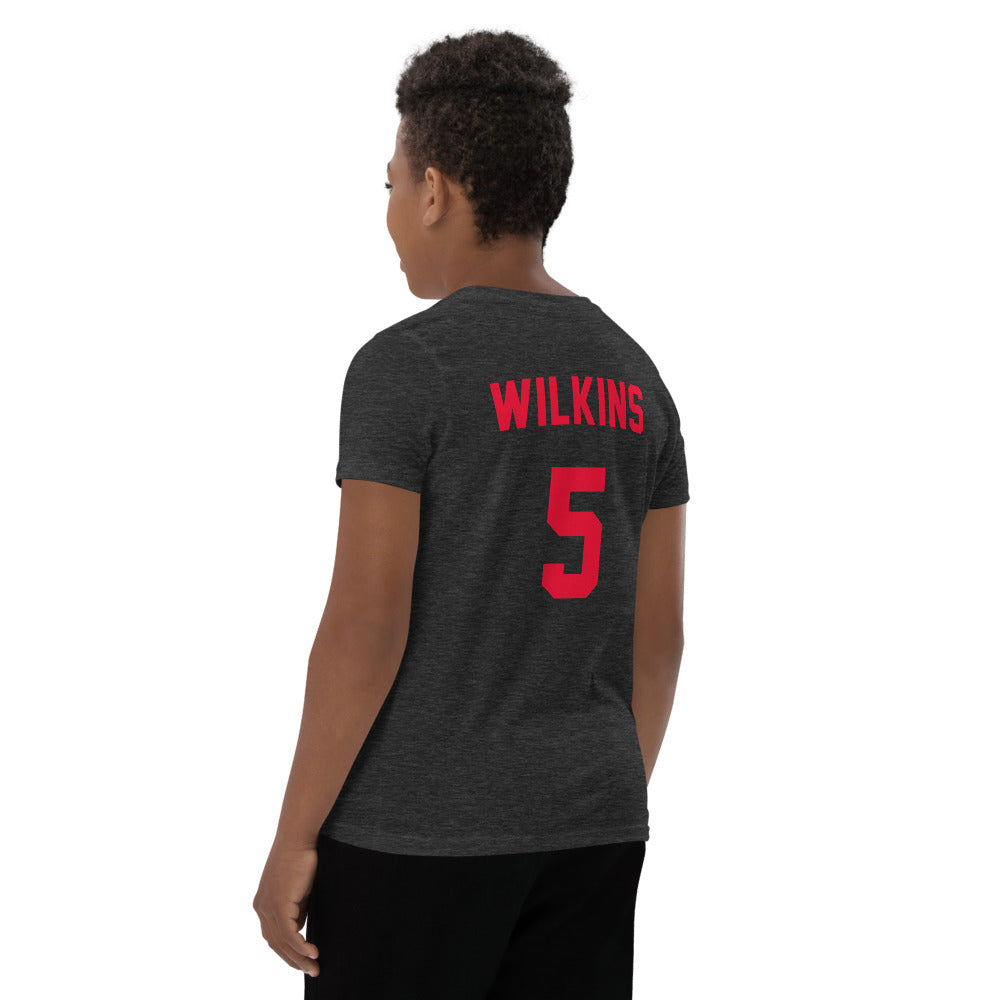 Wilkins #5-Youth Short Sleeve T-Shirt
